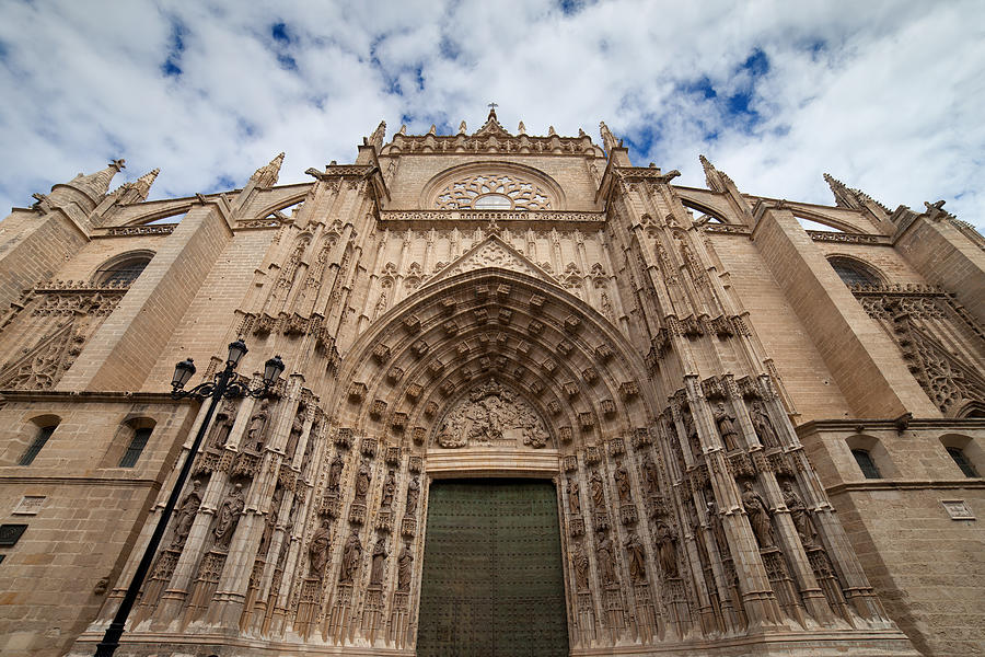Seville Cathedral West Facade Photograph by Artur Bogacki