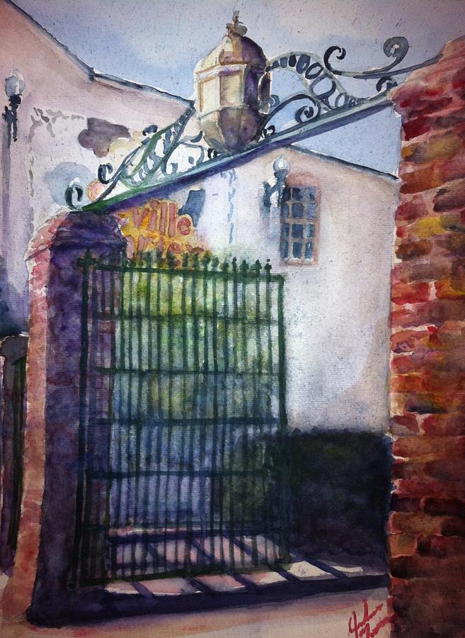 Seville Gate Painting by Julie Garcia