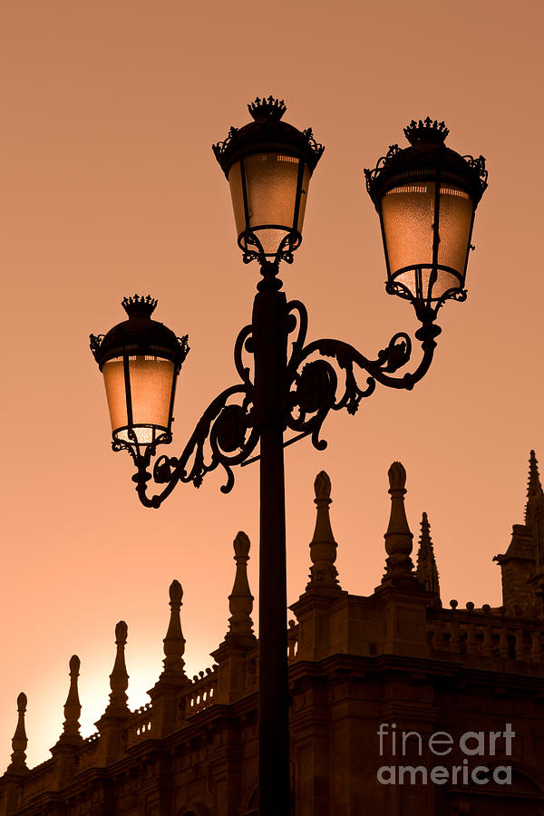 Architecture Photograph - Seville Lantern by Rod McLean