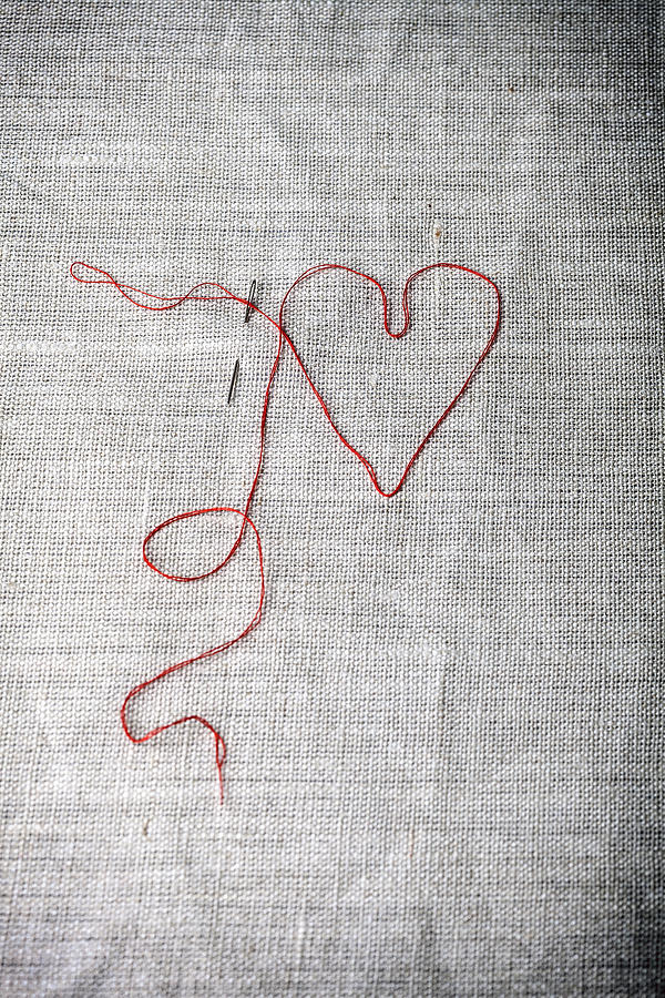 Sewing A Heart Photograph by Joana Kruse