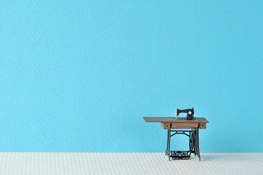 Sewing Machine Table Model Made Of Paper Photograph by Yagi Studio Sewing Machine Table Model Made Of Paper Photograph by Yagi Studio