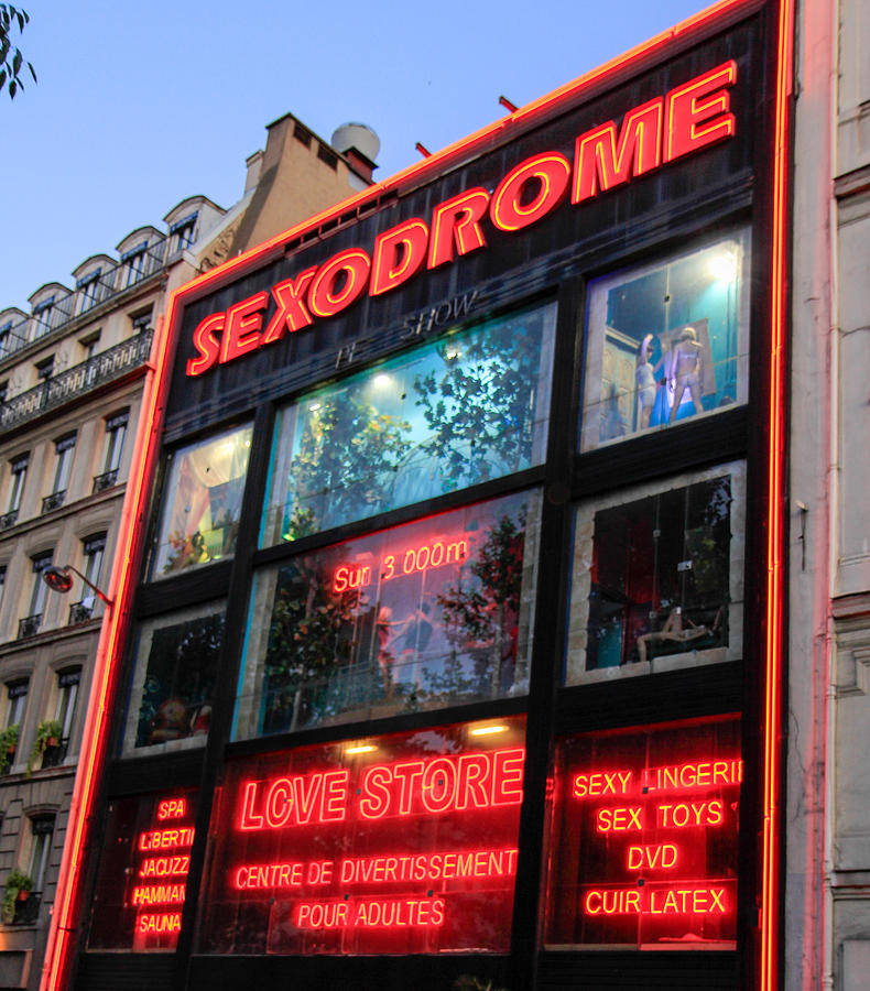 Sexodrome-paris Photograph by Nick Mares