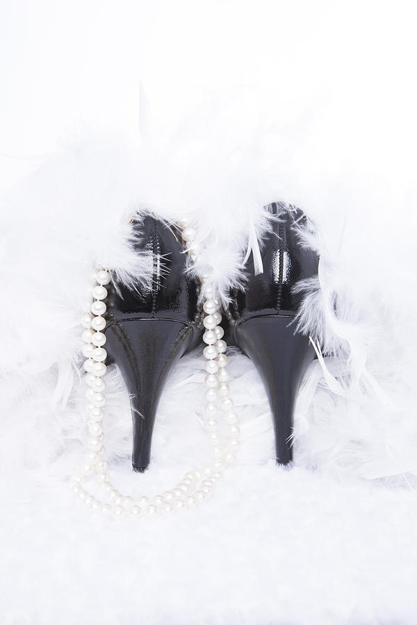 pumps with pearls