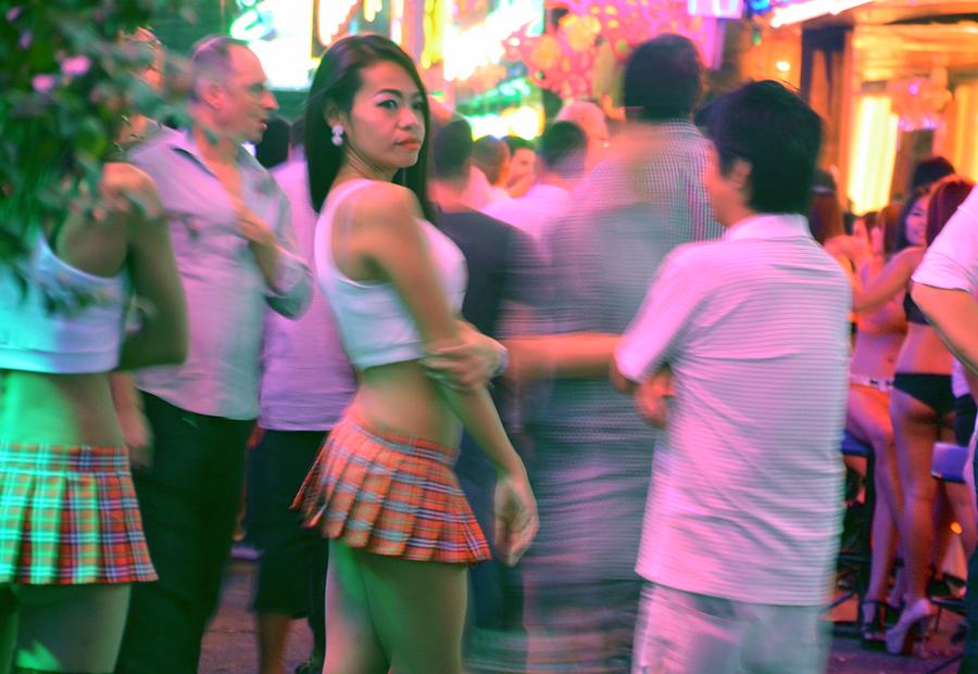 Sexy girls in Soi Cowboy, Bangkok Photograph by Gionnixxx