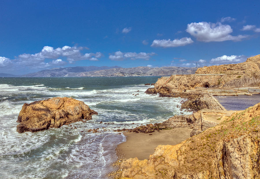 SF Beach in HDR Photograph by Matthew Bamberg