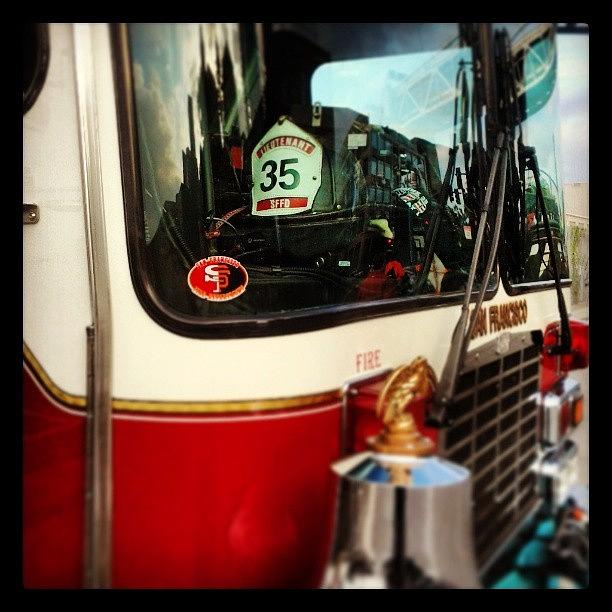 Sffd Photograph - #sffd #sanfrancisco  #citylife by Tommy Gunn