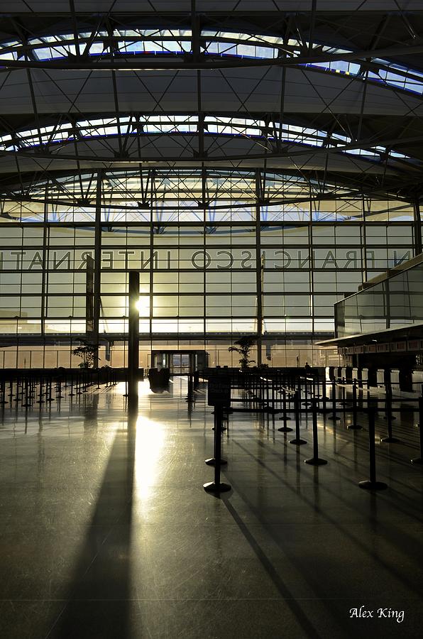 Inside SFO International Terminal Photograph by Alex King