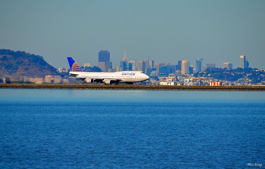 SFO United Airlines Photograph by Alex King