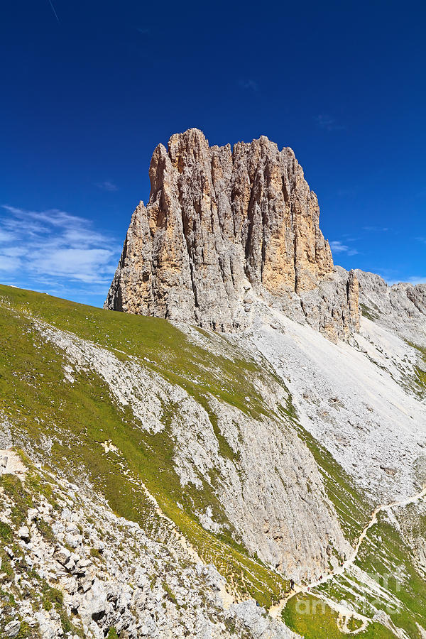 Sforcella peak - Catinaccio group Photograph by Antonio Scarpi