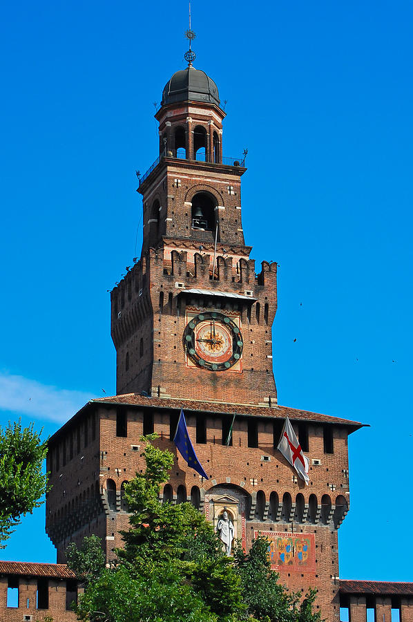 Sforza's Castle Photograph By All Around The World - Fine Art America