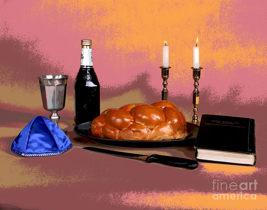 Shabbat Essentials Photograph by Larry Oskin