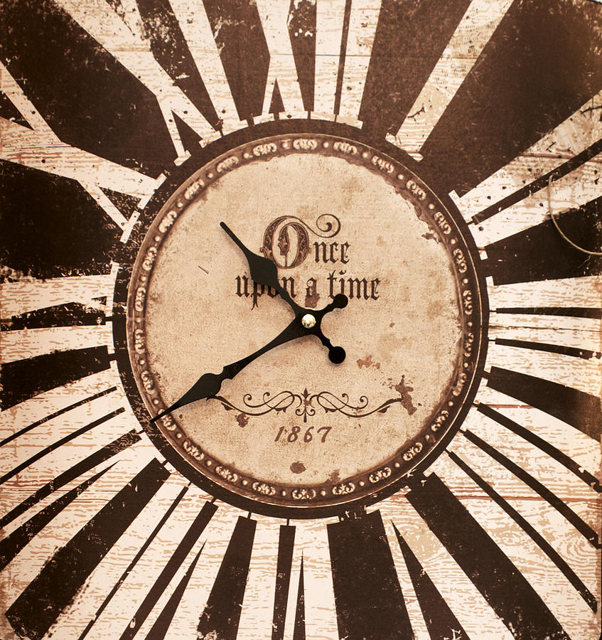 Clock Photograph - Shabby chic 2 by Maurizio Incurvati Clock Photograph - Shabby chic 2 by Maurizio Incurvati