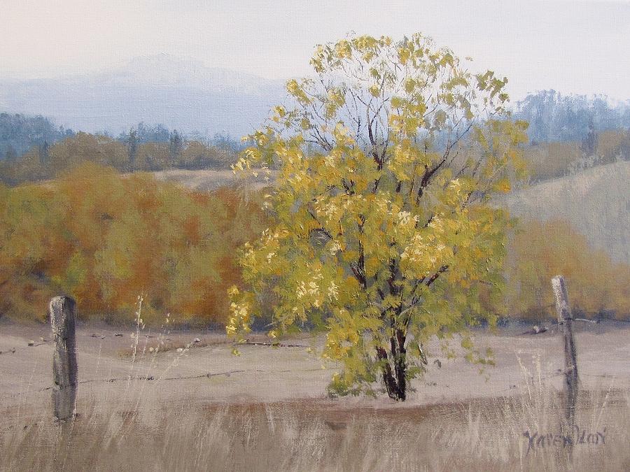 Shades of Autumn Painting by Karen Ilari