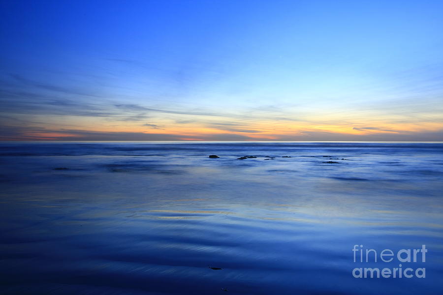 Moment In Blue  Photograph by John F Tsumas
