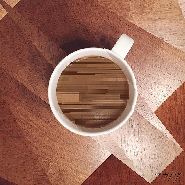 Shades Of Coffee // Created With Photograph by Maury Page