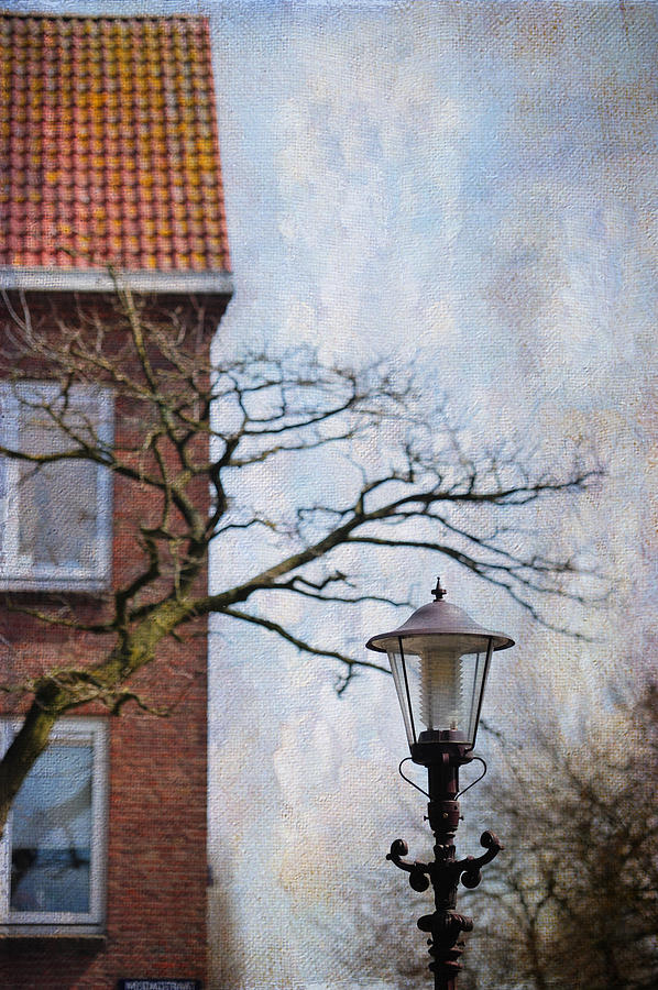 Shades of Memory. Pink Spring in Amsterdam Photograph by Jenny Rainbow