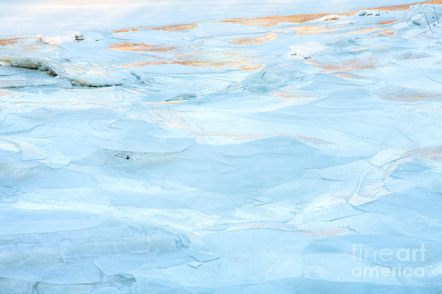 Shades of Sea Ice Photograph by Susan Cole Kelly
