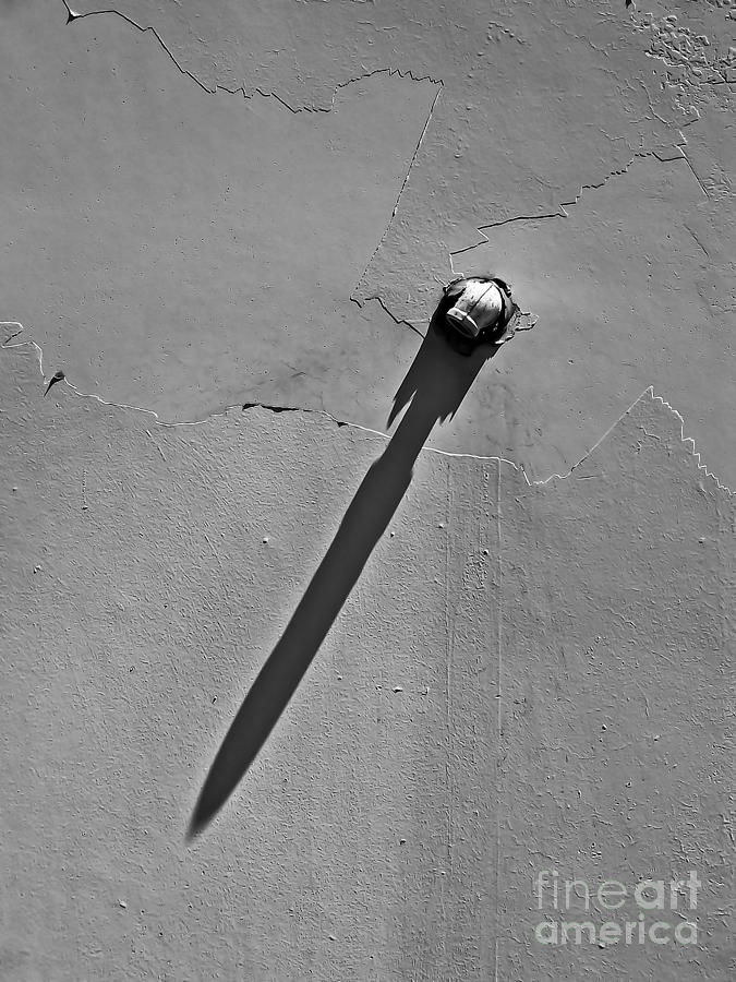 Shadow and Shape No.118 B W Photograph by Fei A