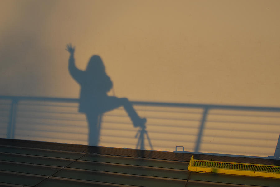 Redding Photograph - Shadow at the Sun Dial by Mischelle Lorenzen