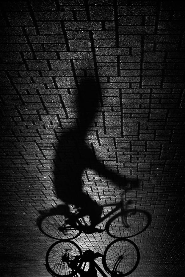 Shadow Bike... Photograph by Antonio Grambone