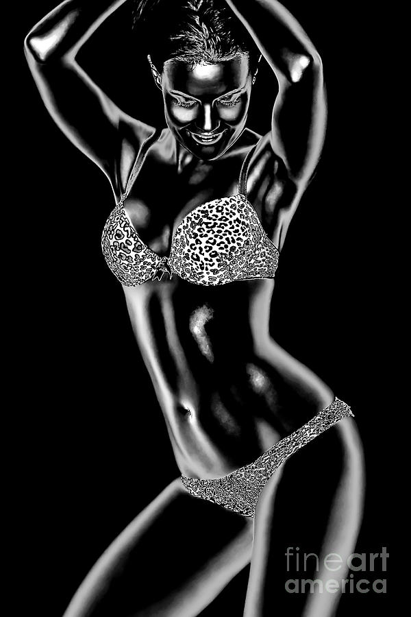Black And White Photograph - Shadow Dancer by Billy Posters