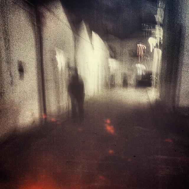 Surrealism Photograph - #shadow #dark #impressionist #sagoma by Michele Stuppiello