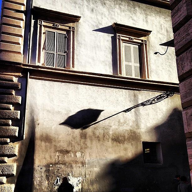 Trastevere Photograph - #shadow In #trastevere #rome by Jaime Grego-Mayor