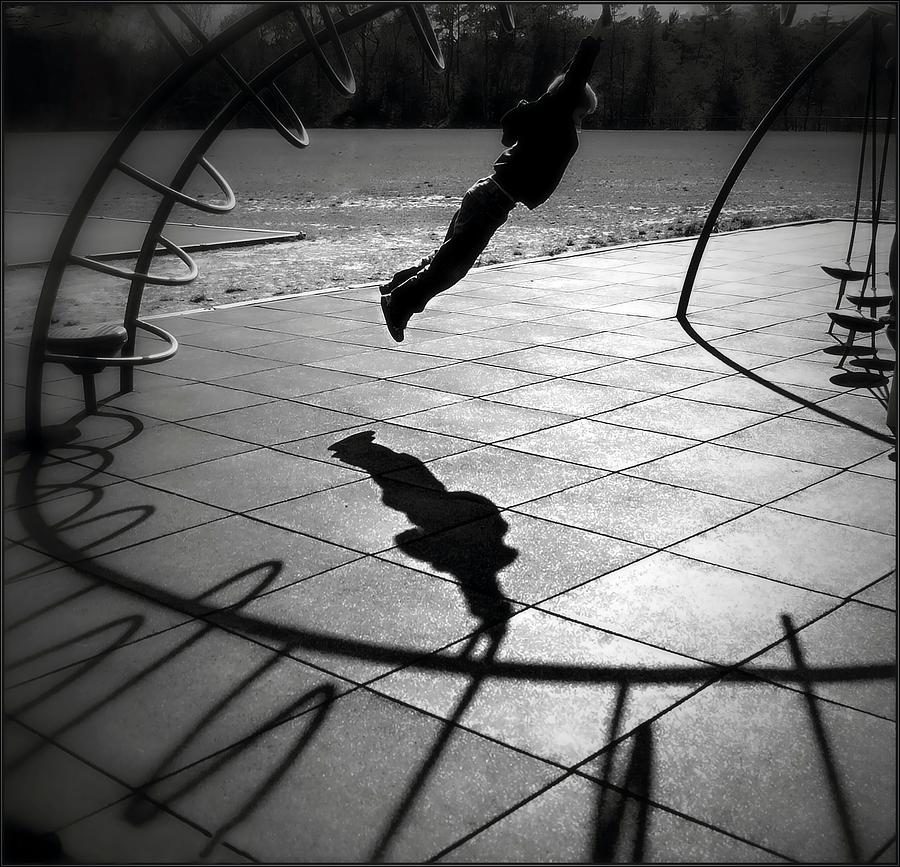 Swinging Shadow Photograph by Marysue Ryan