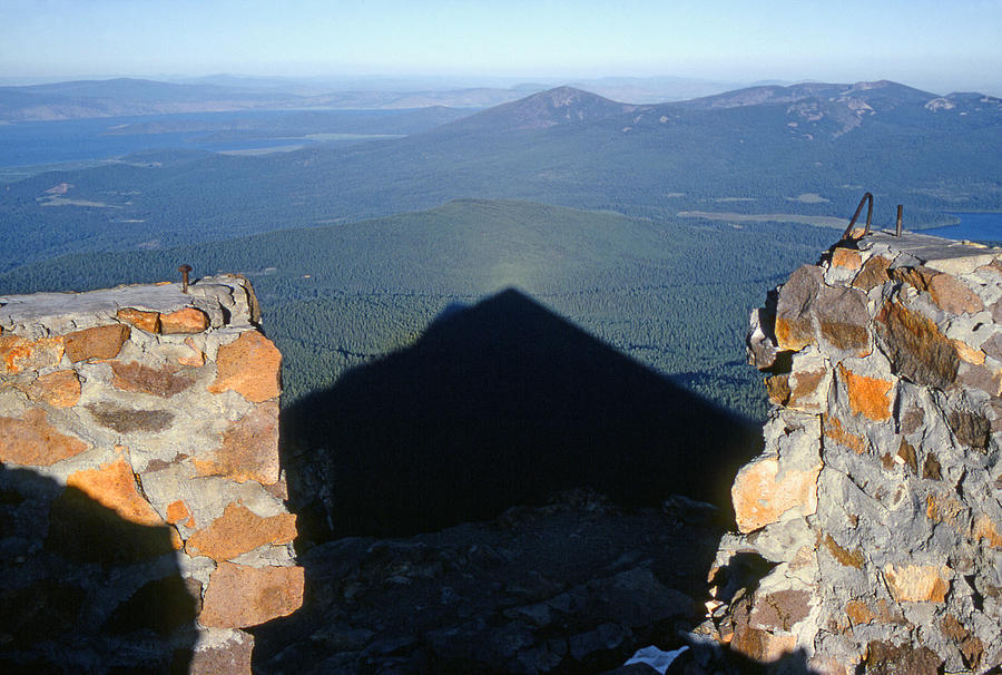 M-05715-Shadow of Mt. McLoughlin Photograph by Ed  Cooper Photography