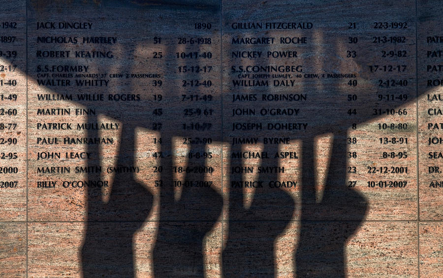 Color Image Photograph - Shadow Of The Fishermens Memorial by Panoramic Images