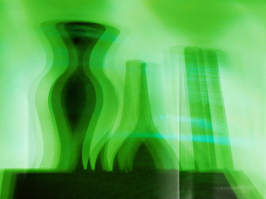 Vase Photograph - Shadow Play...tribute by Tom Druin
