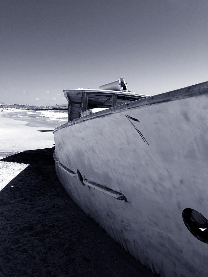 Shadowed Shipwreck Photograph by Lorraine Devon Wilke