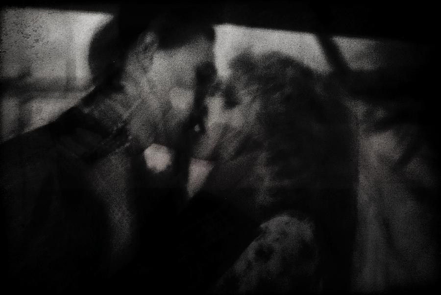 Black And White Photograph - Shadows ( The Kiss ) by Dalibor Davidovic