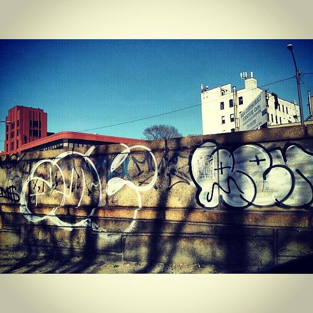 Shadows And Graff. Deegan. Bronx Photograph by Radiofreebronx Rox