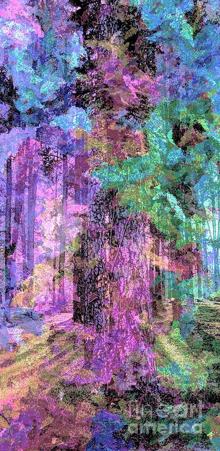 Shadows in the Woods Digital Art by Steven Lebron Langston