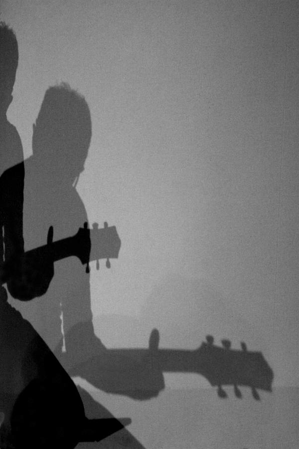 Guitar Photograph - Shadows Of Sound by Stefano Barni Guitar Photograph - Shadows Of Sound by Stefano Barni