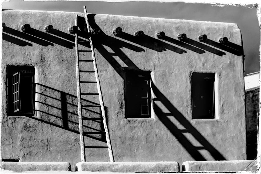 Shadows of Taos Photograph by Terry Fiala