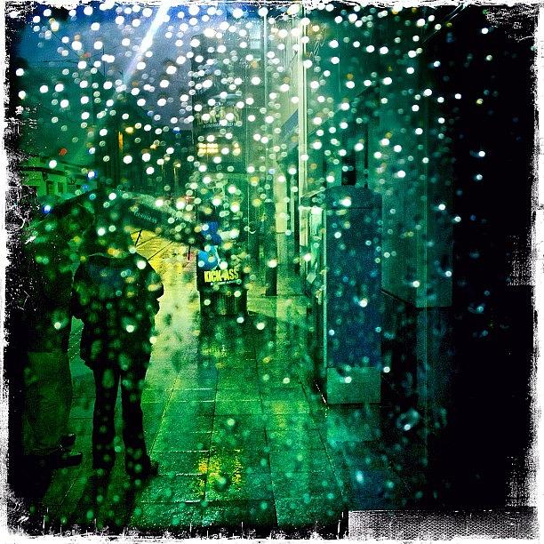Travel Photograph - Shadows On A Rainy Night. #travel by David Lynch