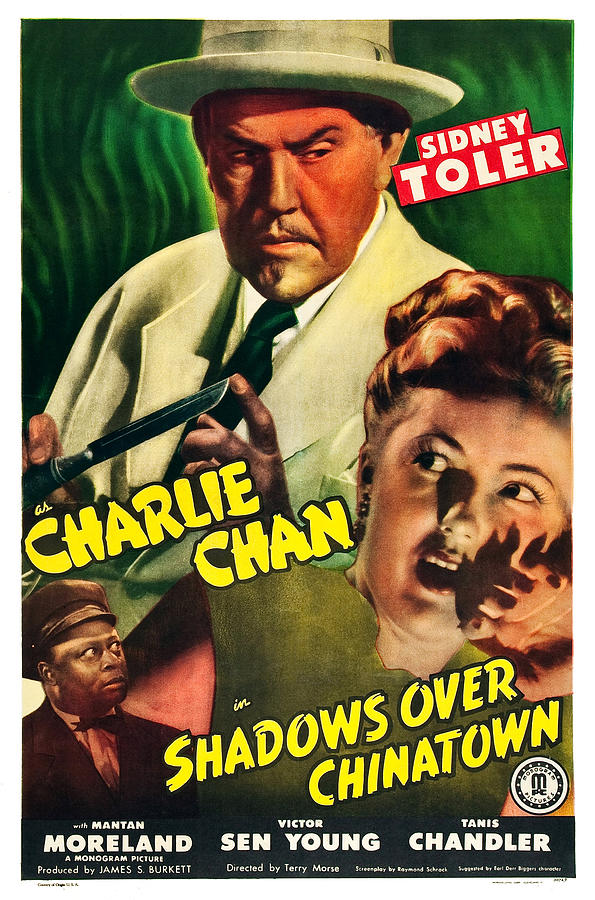 Movie Photograph - Shadows Over Chinatown, Top Sidney by Everett