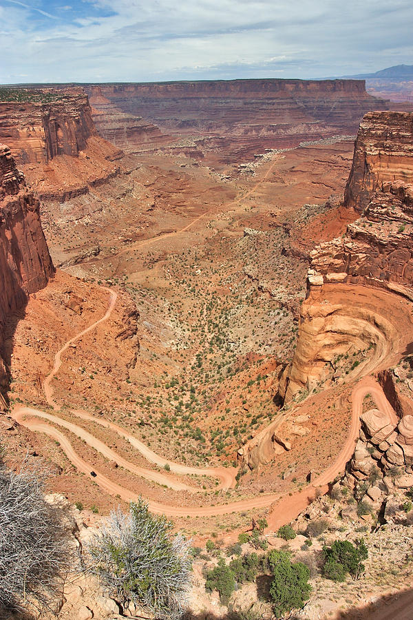 Canyonlands National Park Photograph - Shafer Trail by Adam Romanowicz