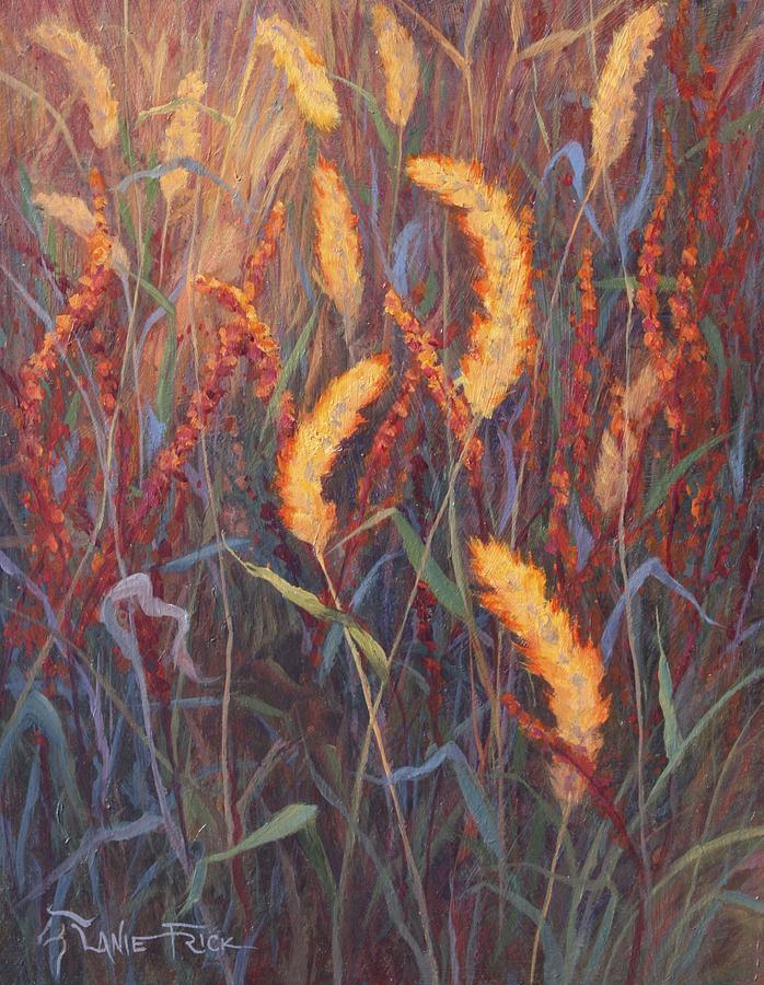 Nature Painting - Shafts of Brilliance by Lanie Frick