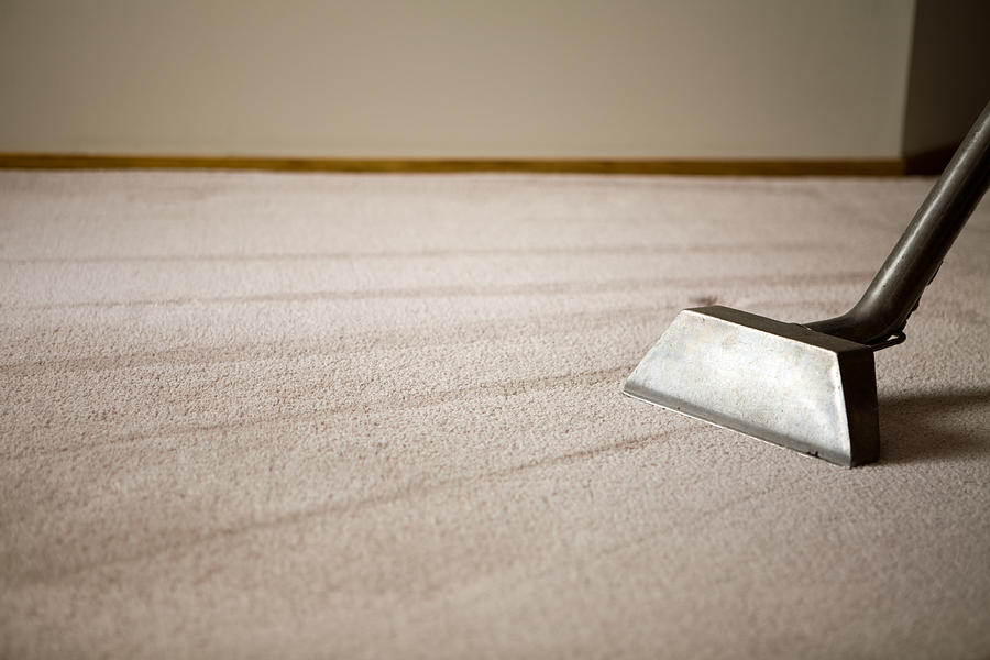 Shag Rug with Carpet Cleaning Equipment Photograph by Bryngelzon