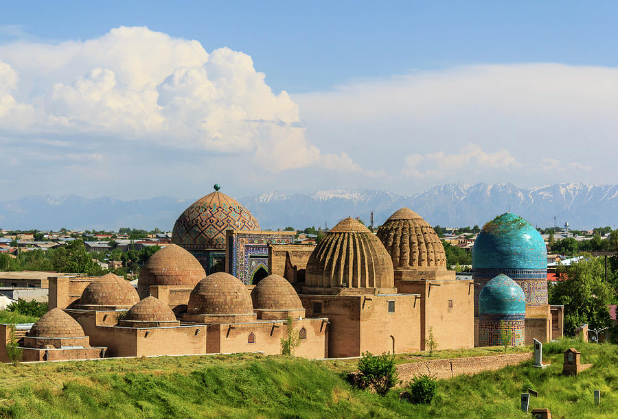 Shah-e-zinda, Samarkand, Uzbekistan Photograph by Frans Sellies