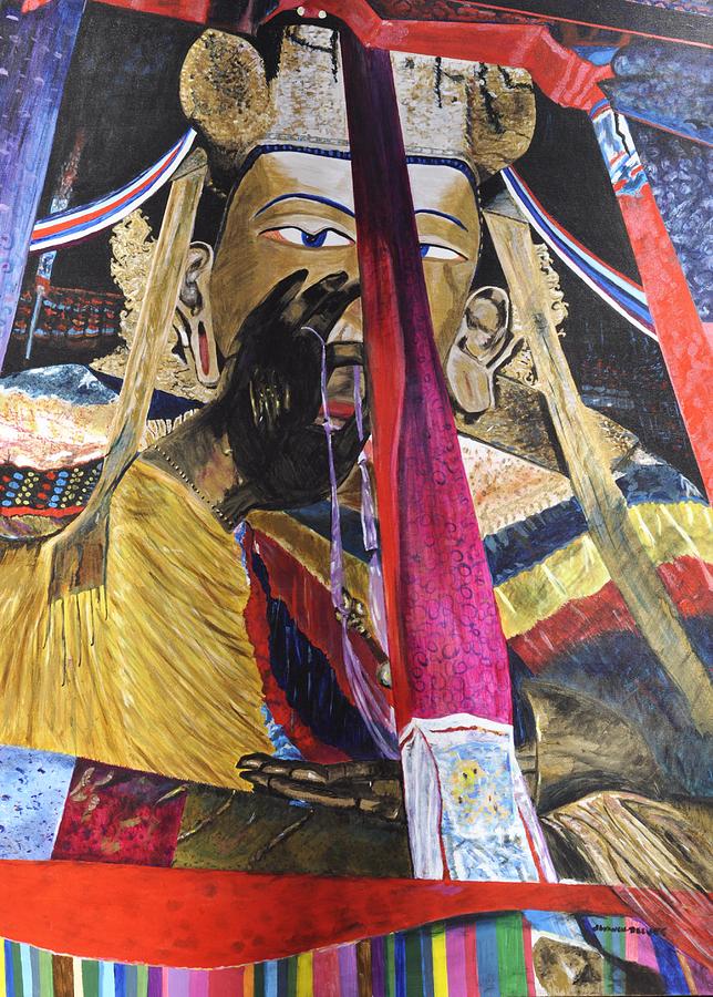 Shakyamuni Painting by Dottie Branch