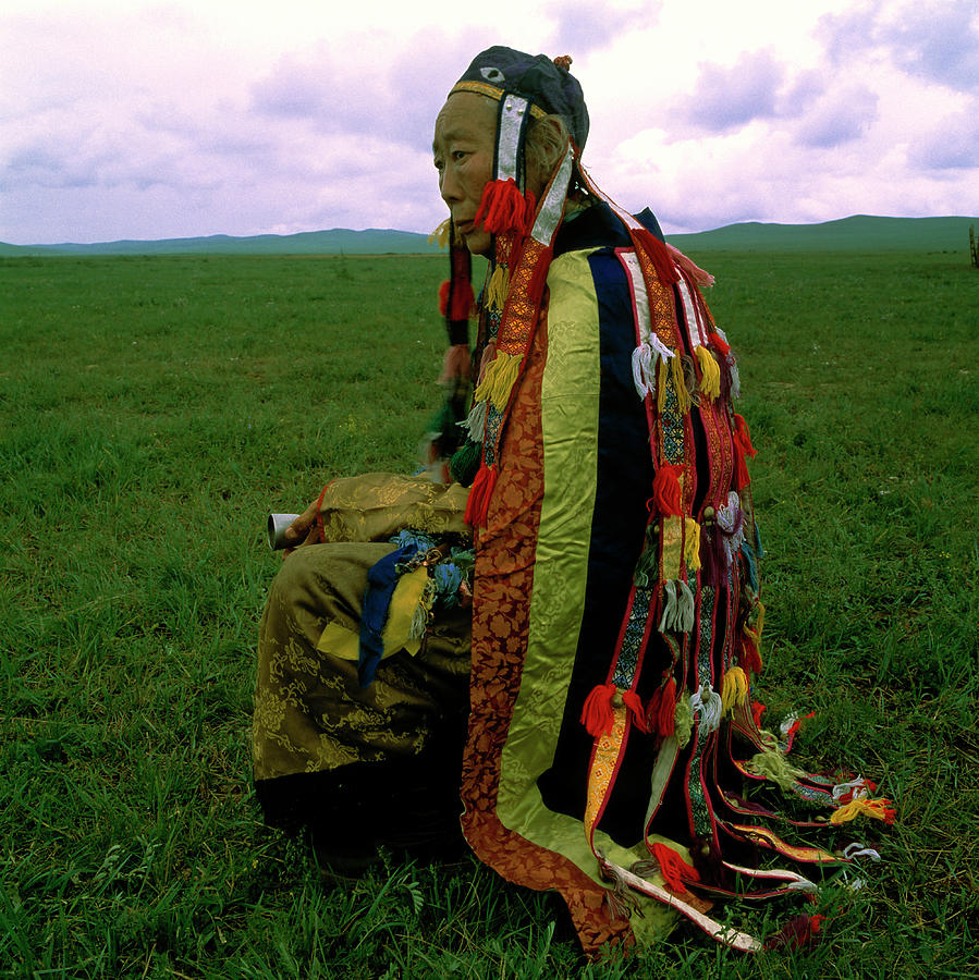 Clothing Photograph - Shaman by Mark De Fraeye/science Photo Library