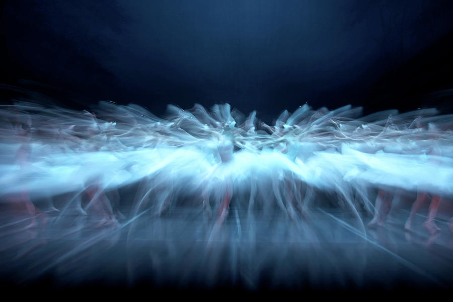 Shanghai Ballets Swan Lake Media Call Photograph by Robert Cianflone