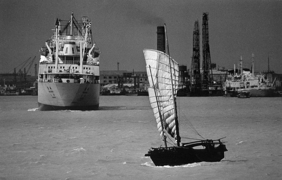Shanghai Harbor Photograph by Retro Images Archive