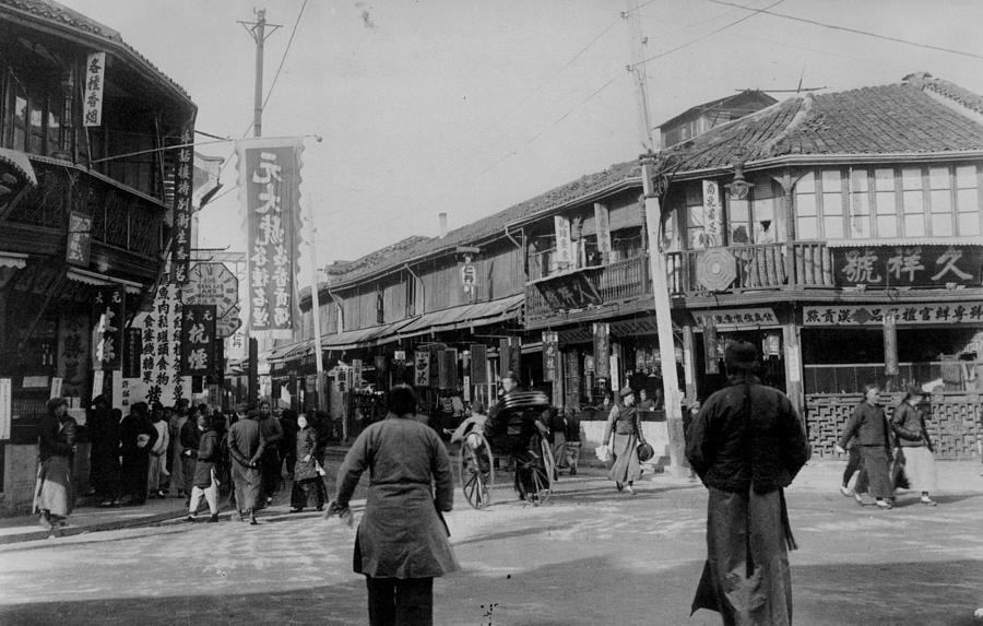 Vintage Photograph - Shanghai by Retro Images Archive