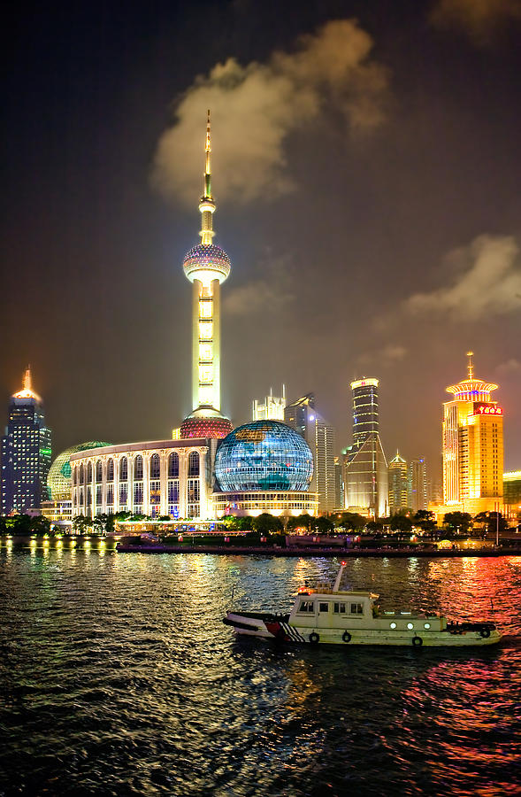 Shanghai Tower Photograph by Marek Poplawski