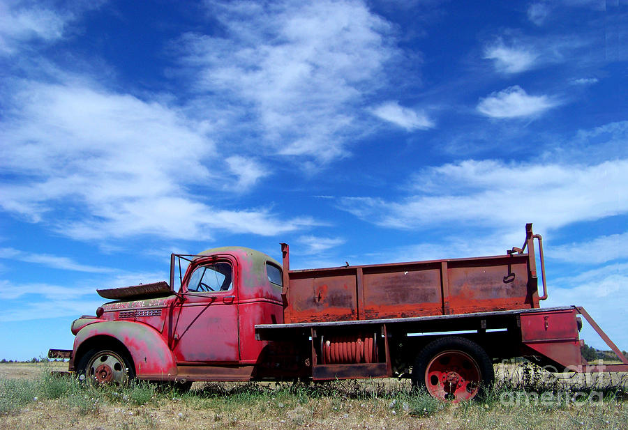 Shaniko Fire Truck Photograph by Charles Robinson